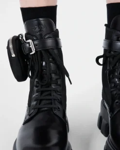 Mujer Prada BOTINAS Y BOTAS^Botas Monolith De Re-nylon Y Piel