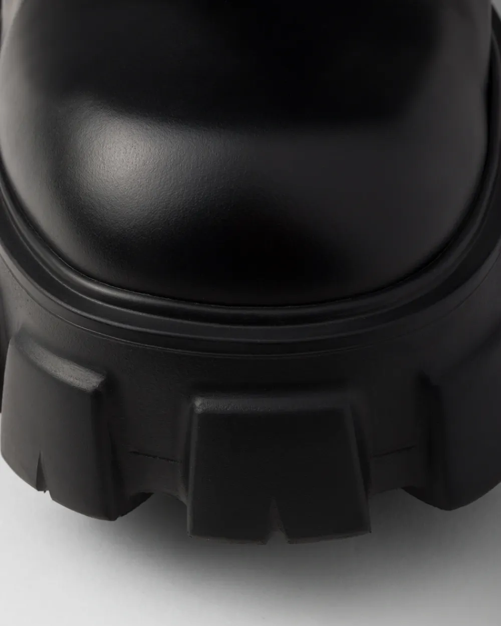 Hombre Prada BOTAS^Botas Monolith En Re-nylon Y Piel Cepillada