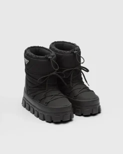 Hombre Prada COLECCIÓN MASCULINA|BOTAS^Botines Après-ski De Gabardina De Re-nylon