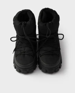 Hombre Prada COLECCIÓN MASCULINA|BOTAS^Botines Après-ski De Gabardina De Re-nylon