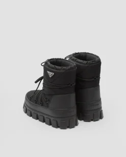 Hombre Prada COLECCIÓN MASCULINA|BOTAS^Botines Après-ski De Gabardina De Re-nylon