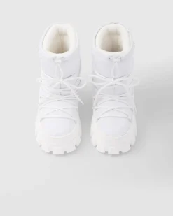Hombre Prada COLECCIÓN MASCULINA|BOTAS^Botines Après-ski De Gabardina De Re-nylon