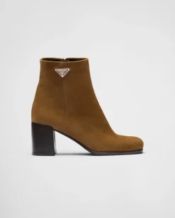 Mujer Prada BOTINAS Y BOTAS^Botines De Ante