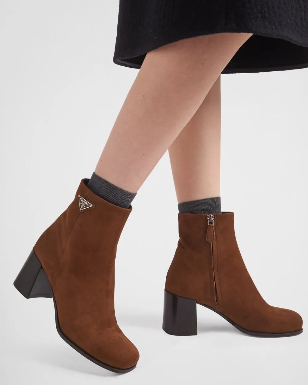 Mujer Prada BOTINAS Y BOTAS^Botines De Ante