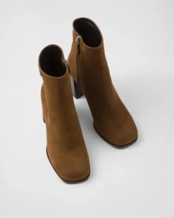 Mujer Prada BOTINAS Y BOTAS^Botines De Ante