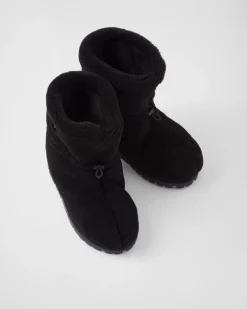 Mujer Prada BOTINAS Y BOTAS^Botines De Borreguillo