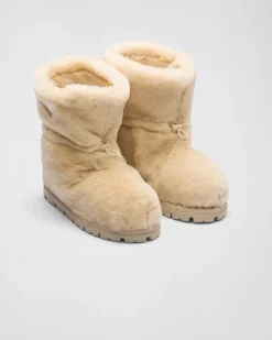 Mujer Prada BOTINAS Y BOTAS^Botines De Borreguillo