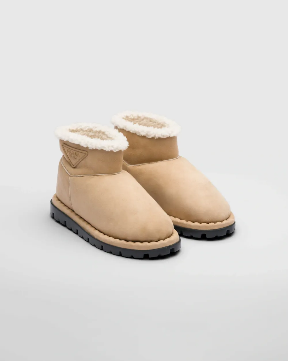 Mujer Prada BOTINAS Y BOTAS^Botines De Borreguillo