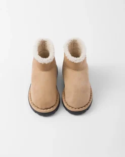 Mujer Prada BOTINAS Y BOTAS^Botines De Borreguillo