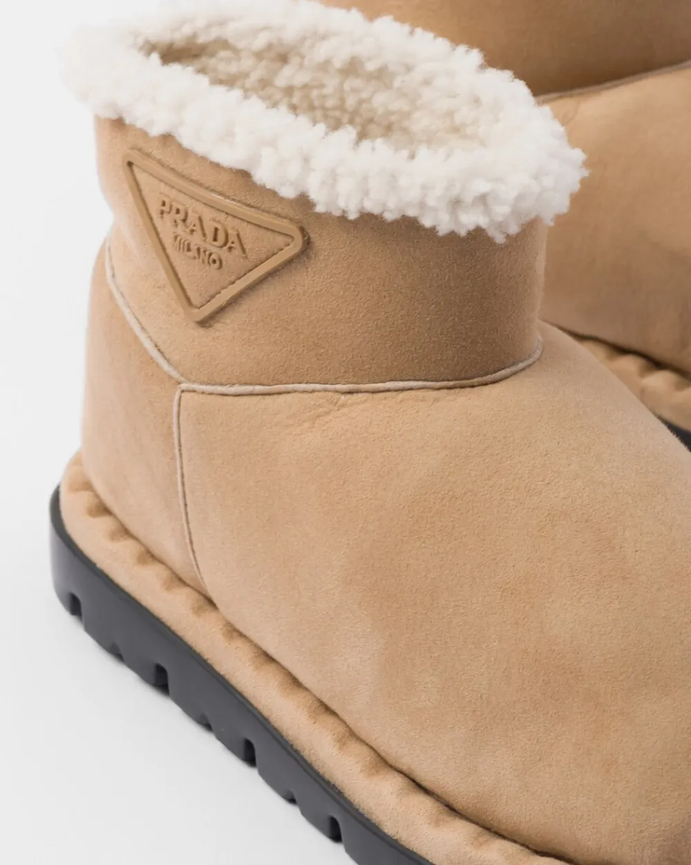 Mujer Prada BOTINAS Y BOTAS^Botines De Borreguillo