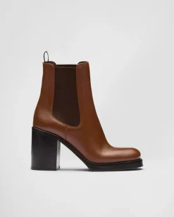 Mujer Prada BOTINAS Y BOTAS^Botines De Piel