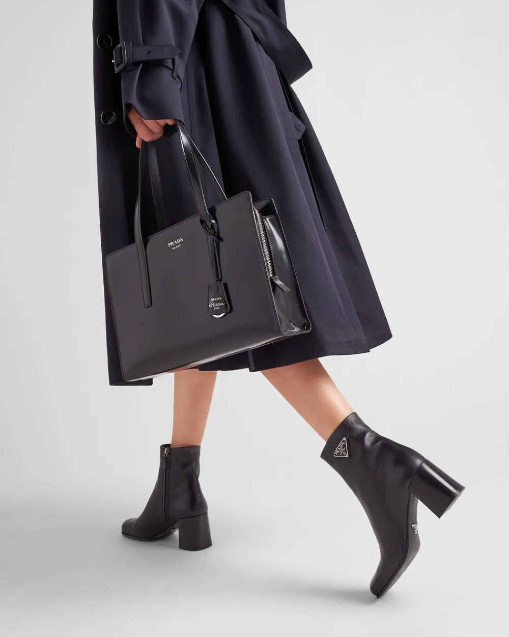 Mujer Prada BOTINAS Y BOTAS^Botines De Piel