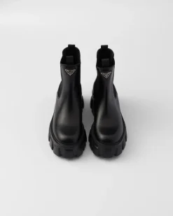 Mujer Prada BOTINAS Y BOTAS^Botines De Piel Cepillada Monolith