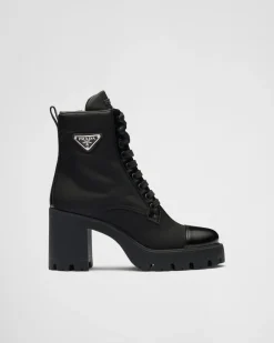 Mujer Prada BOTINAS Y BOTAS^Botines De Re-nylon Y Piel