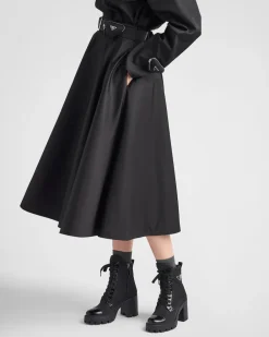 Mujer Prada BOTINAS Y BOTAS^Botines De Re-nylon Y Piel