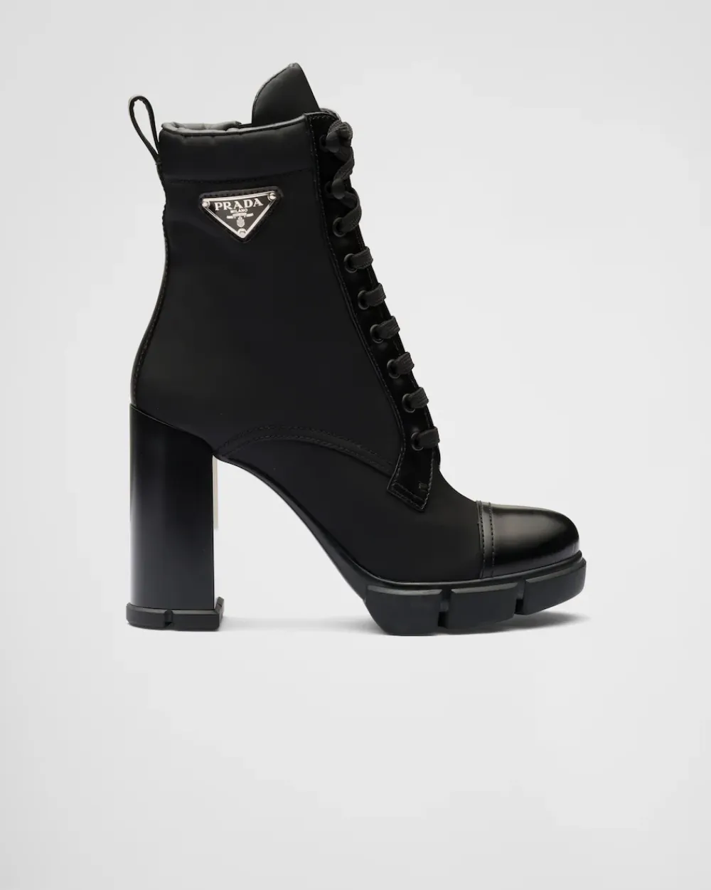 Mujer Prada BOTINAS Y BOTAS^Botines De Re-nylon Y Piel Cepillada