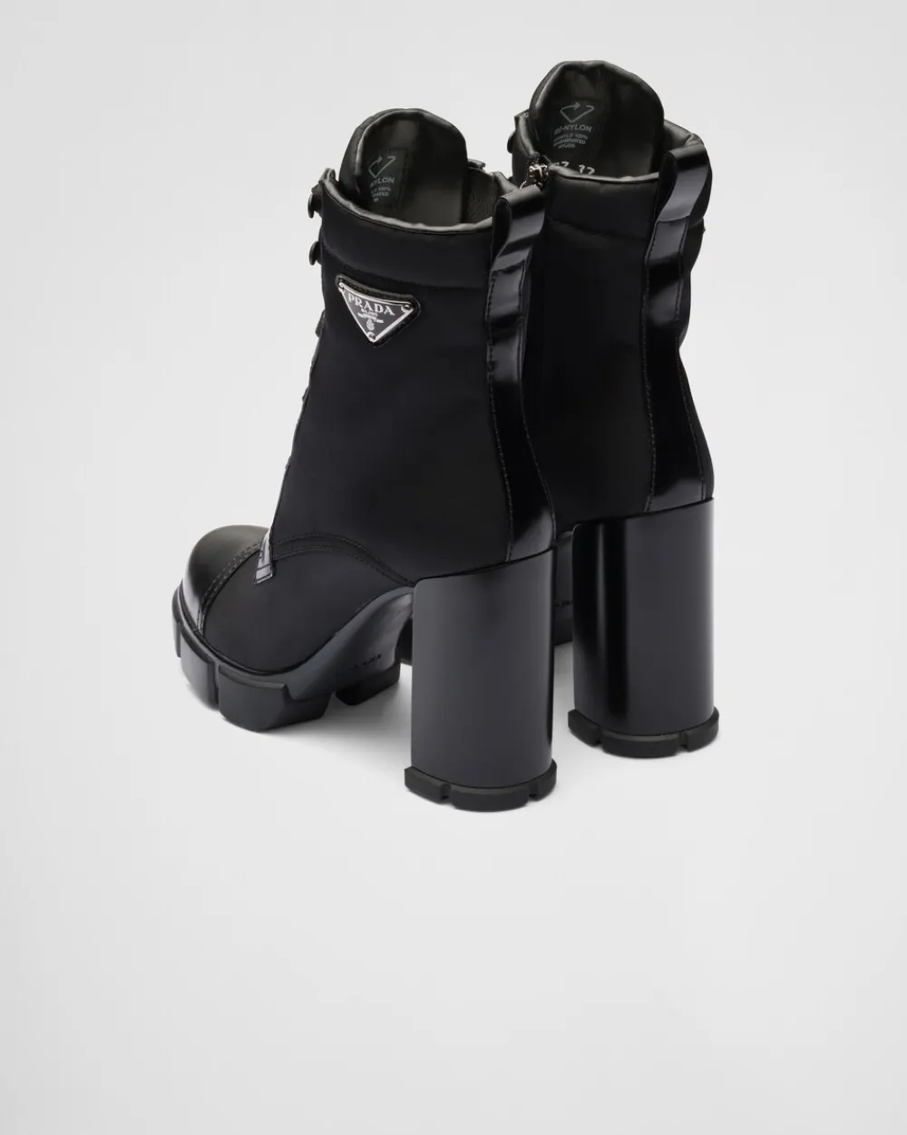 Mujer Prada BOTINAS Y BOTAS^Botines De Re-nylon Y Piel Cepillada