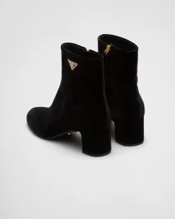 Mujer Prada BOTINAS Y BOTAS^Botines De Terciopelo
