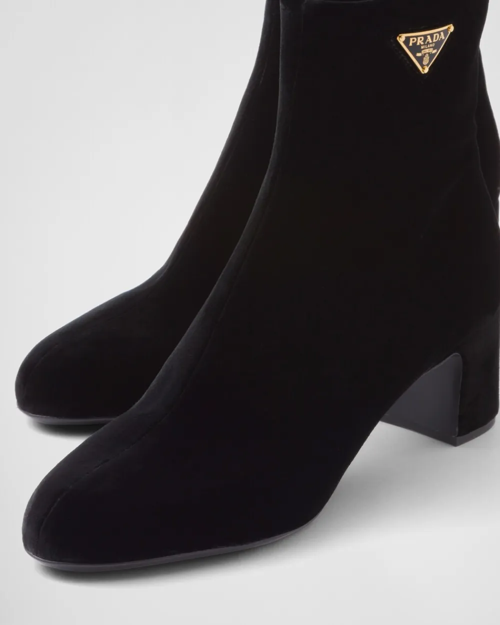 Mujer Prada BOTINAS Y BOTAS^Botines De Terciopelo