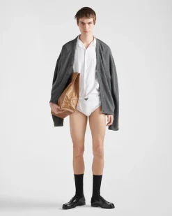 Hombre Prada PANTALONES Y BERMUDAS^Bragas De Algodón
