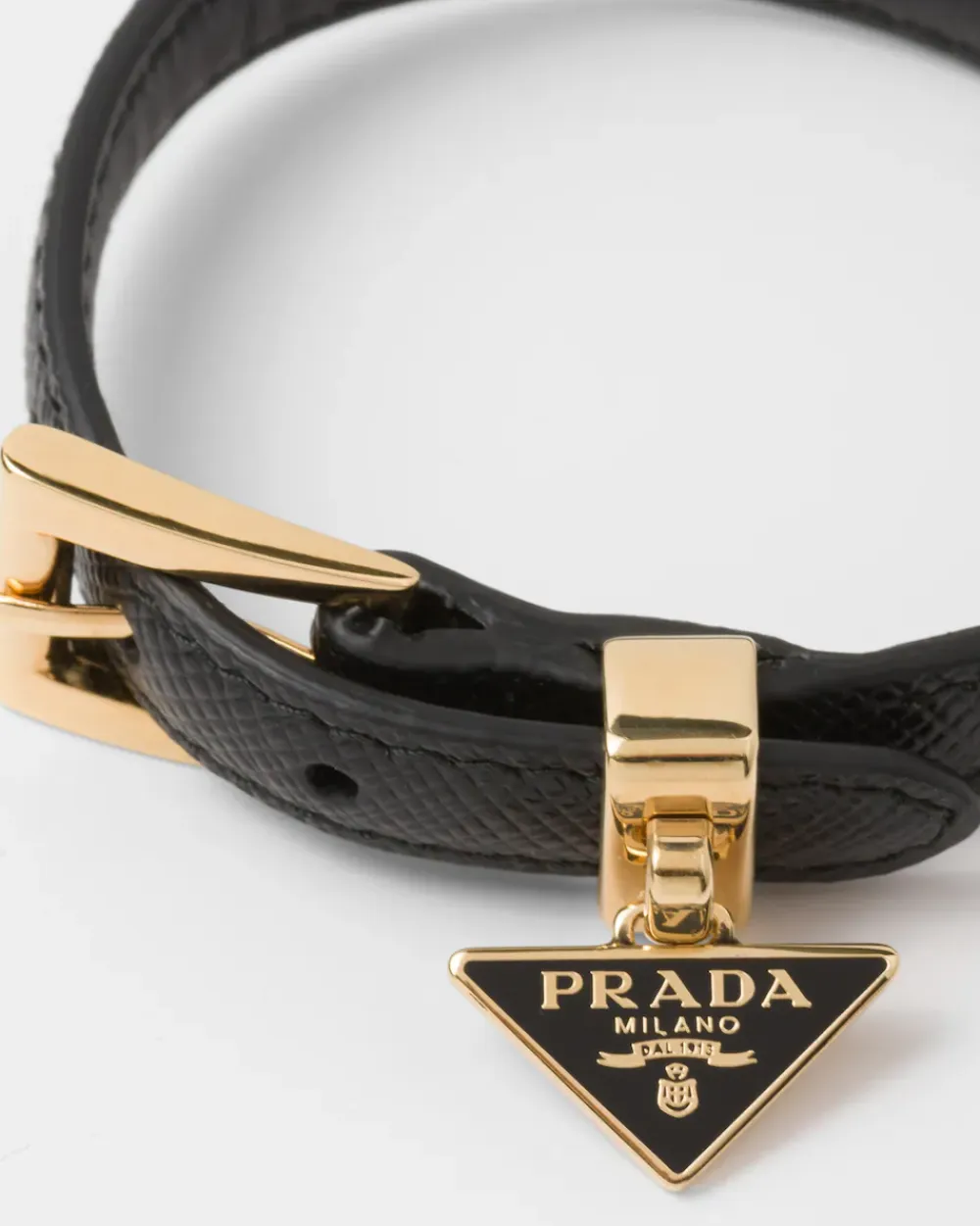 Mujer Prada JOYAS DE FANTASÍA^Brazalete De Piel Saffiano