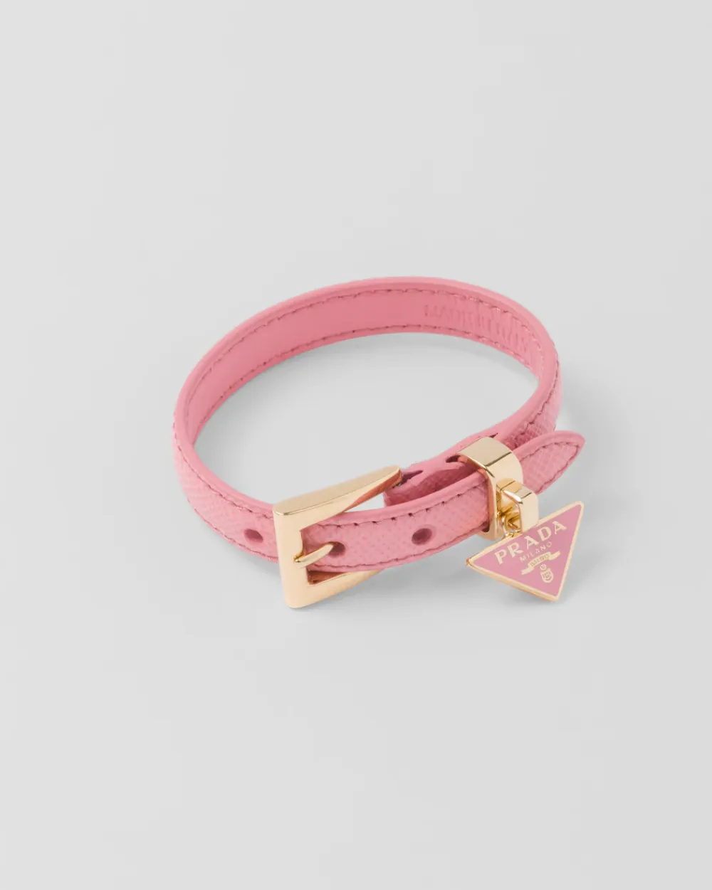 Mujer Prada JOYAS DE FANTASÍA^Brazalete De Piel Saffiano