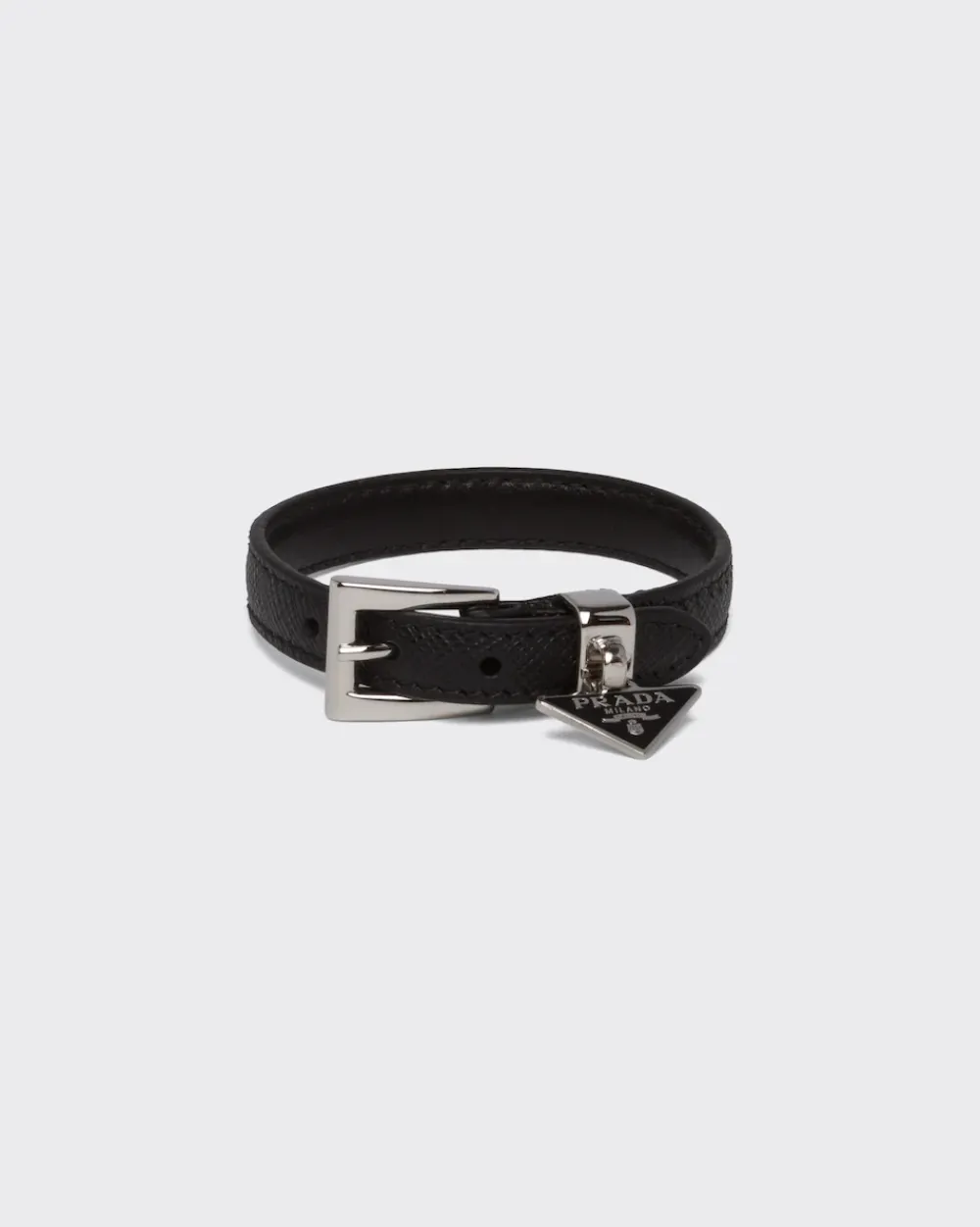Mujer Prada JOYAS DE FANTASÍA^Brazalete De Piel Saffiano