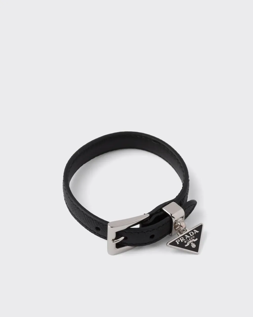 Mujer Prada JOYAS DE FANTASÍA^Brazalete De Piel Saffiano