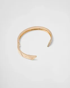 Mujer/Hombre Prada COLECCIÓN DE JOYERÍA ELEGANTE|COLECCIÓN DE JOYERÍA ELEGANTE^Brazalete Eternal Gold De Oro Amarillo