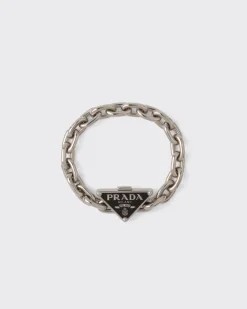 Mujer Prada JOYAS DE PLATA^Brazalete Jewels Logo
