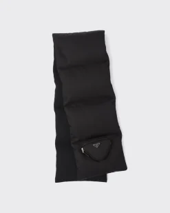 Hombre Prada BUFANDAS Y PAÑUELOS^Bufanda De Lana Y Re-nylon