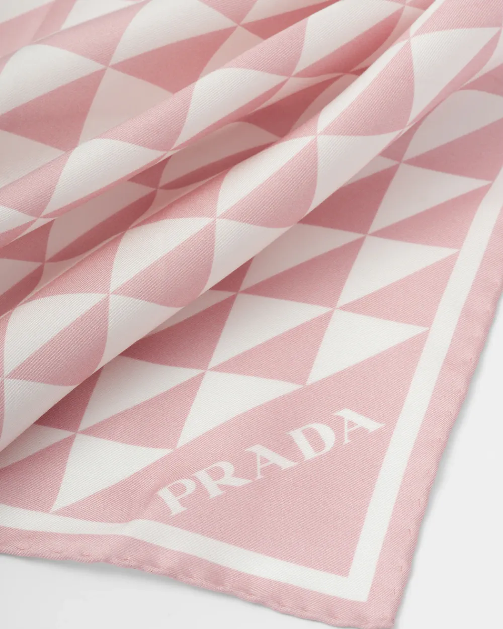 Mujer Prada BUFANDAS Y PAÑUELOS^Bufanda De Sarga Estampada