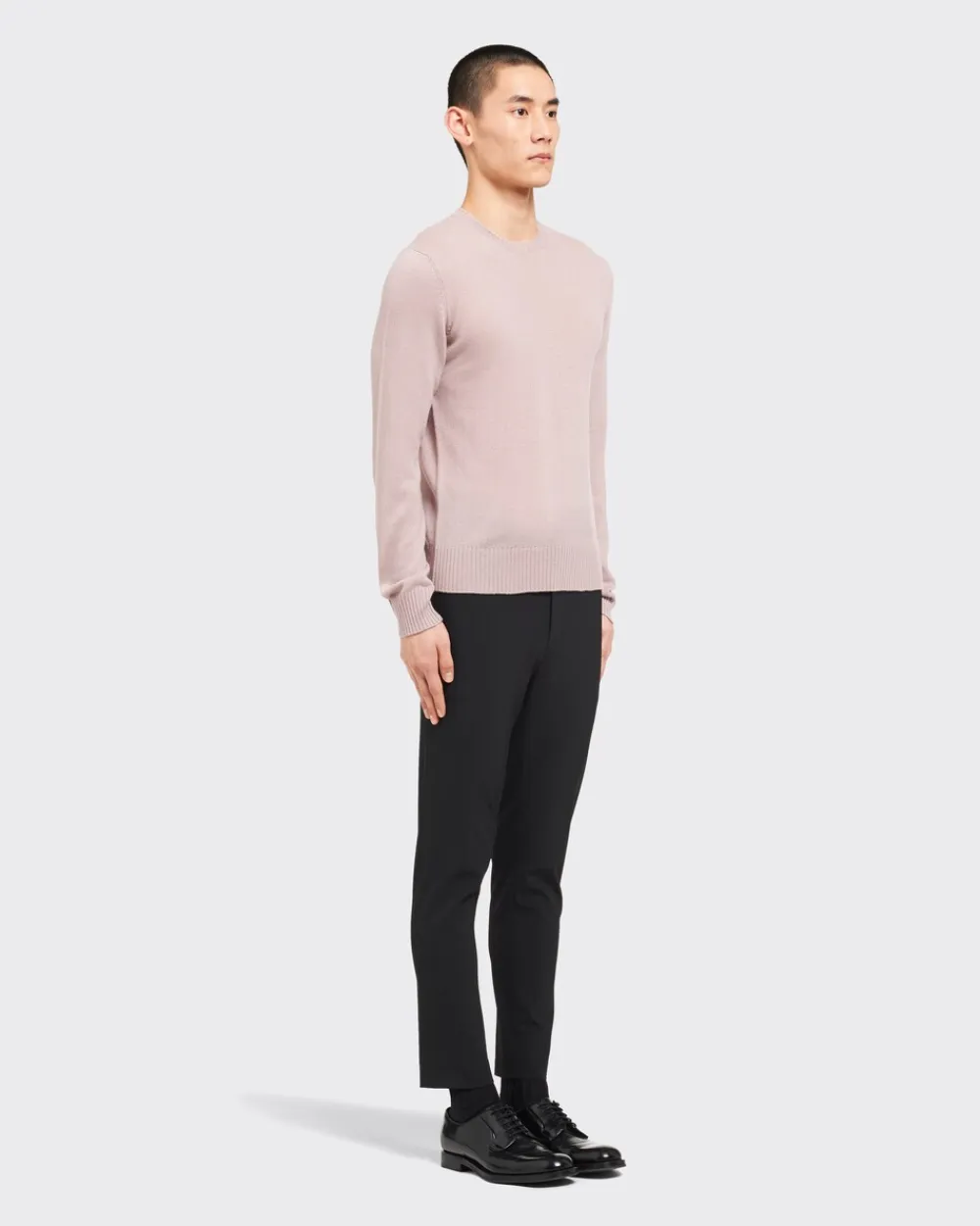 Hombre Prada TEJIDOS DE PUNTO^Cable-knit Cashmere Crew-neck Sweater