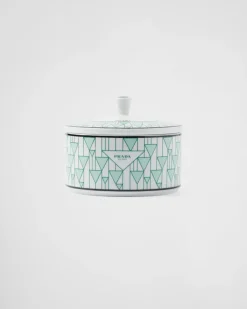 Prada VELAS AROMÁTICAS Y OBJETOS DECORATIVOS^Caja De Porcelana - Vienna Green