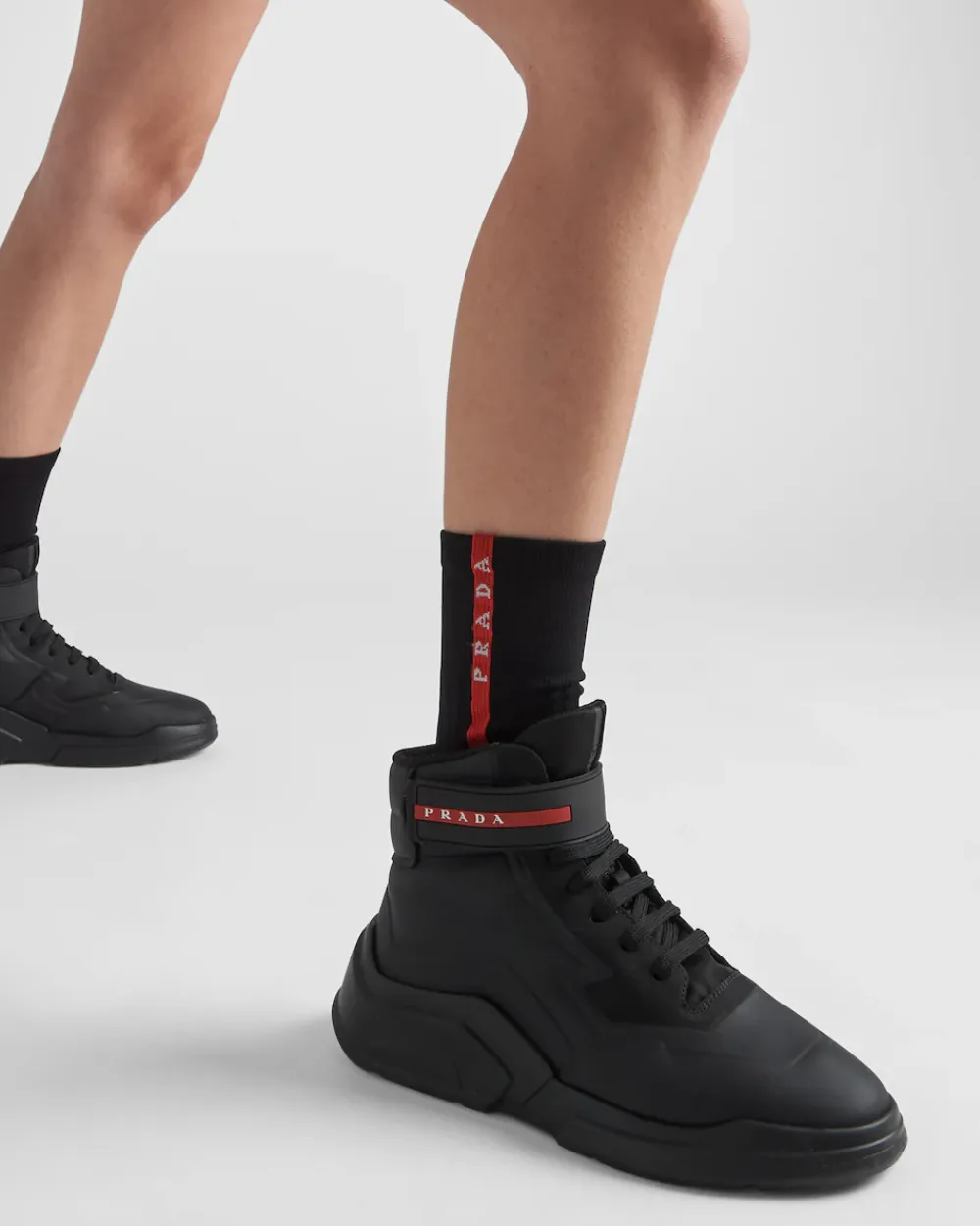 Mujer Prada ACCESORIOS^Calcetines De Re-nylon Técnico