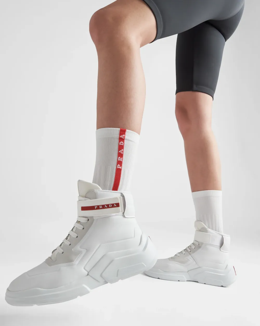 Mujer Prada ACCESORIOS^Calcetines De Re-nylon Técnico