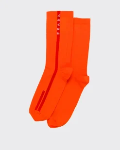 Mujer Prada ACCESORIOS^Calcetines De Re-nylon Técnico