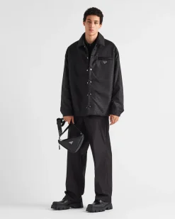 Hombre Prada COLECCIÓN MASCULINA|CAMISAS^Camisa Acolchada De Re-nylon