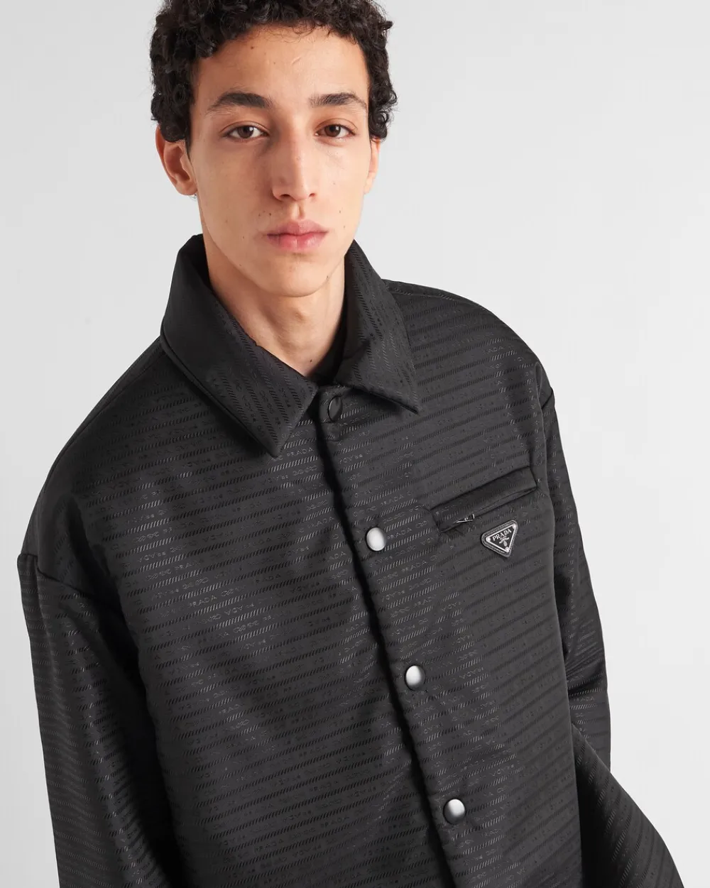 Hombre Prada COLECCIÓN MASCULINA|CAMISAS^Camisa Acolchada De Re-nylon