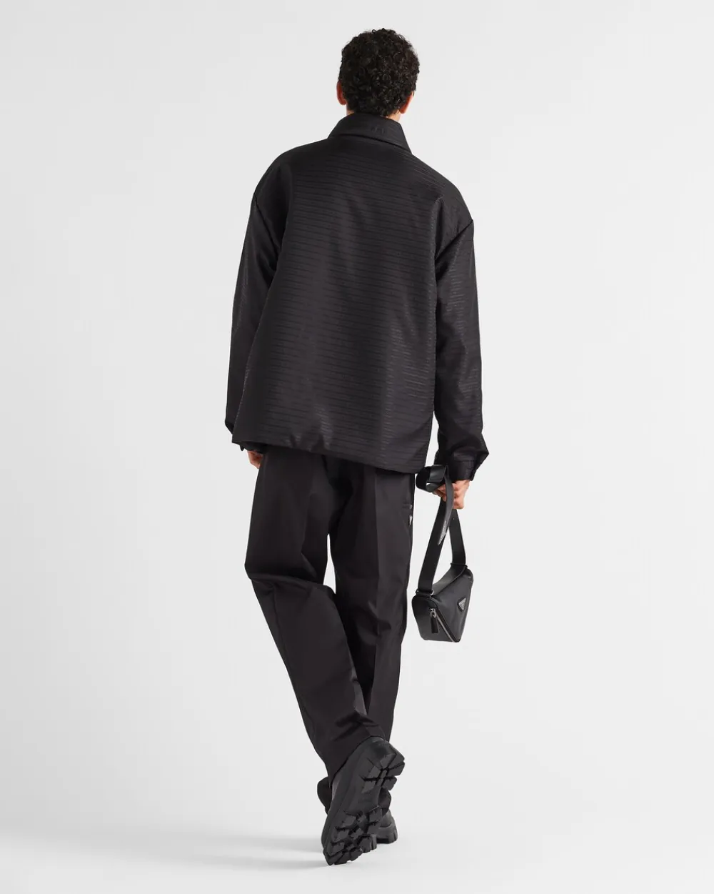 Hombre Prada COLECCIÓN MASCULINA|CAMISAS^Camisa Acolchada De Re-nylon