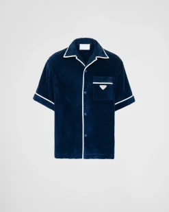 Hombre Prada CAMISAS^Camisa Bowling De Algodón