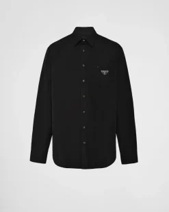Hombre Prada CAMISAS^Camisa De Algodón