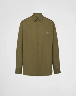 Hombre Prada CAMISAS^Camisa De Algodón