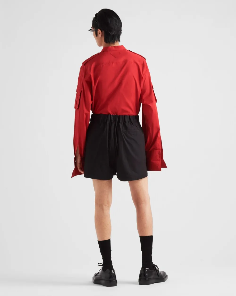 Hombre Prada CAMISAS^Camisa De Algodón