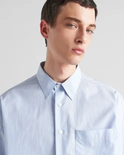 Hombre Prada CAMISAS^Camisa De Algodón