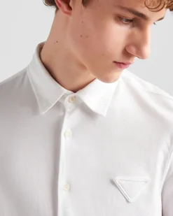 Hombre Prada CAMISAS^Camisa De Algodón