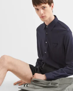 Hombre Prada CAMISAS^Camisa De Algodón