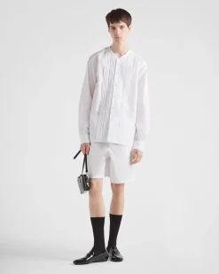 Hombre Prada CAMISAS^Camisa De Algodón
