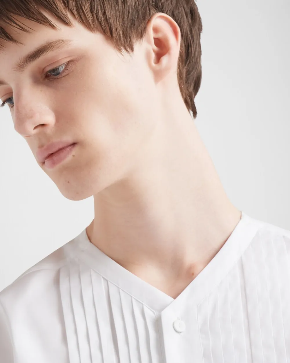 Hombre Prada CAMISAS^Camisa De Algodón