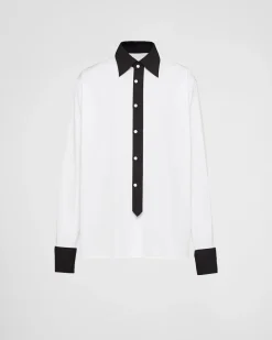 Hombre Prada CAMISAS^Camisa De Algodón